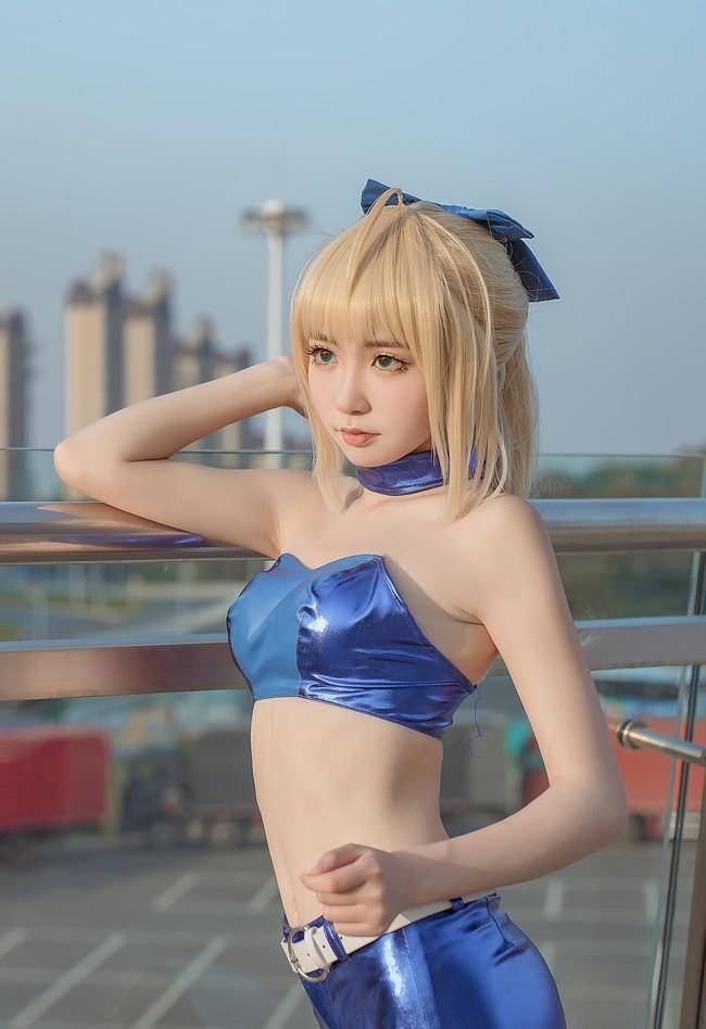 阿尔托莉雅 赛车服cosplay Cn：泡泡(图1)