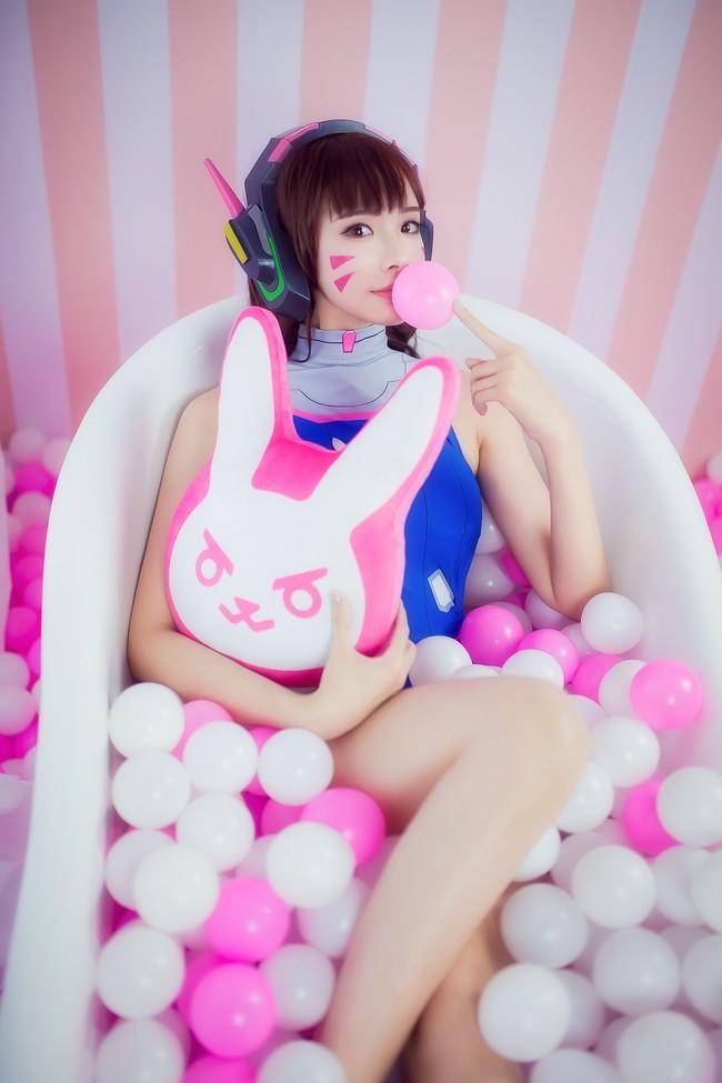 D.Va泳装 Cn：赤月(图2)