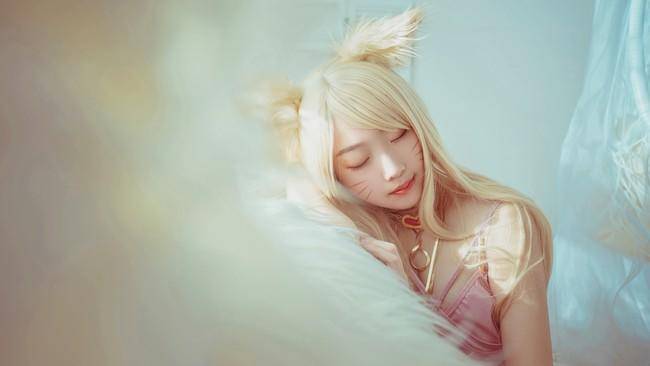英雄联盟阿狸cosplay Cn：阿八八八w(图11)