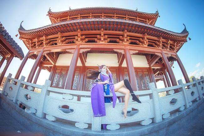 剑网3破虏毒姐cosplay Cn：阿八八八w(图7)