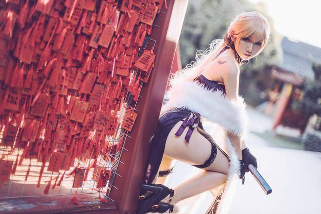 少女前线 紫雨心cosplay Cn：coser衣衣(图1)