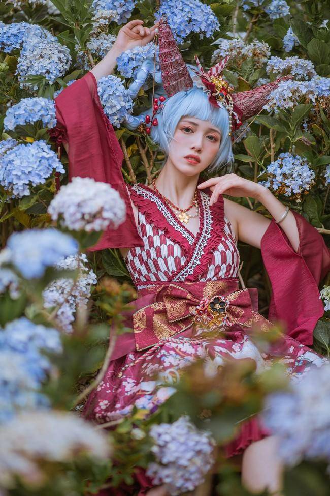 仙鹤报恩 LOLITA @大菠萝_qq (图1)
