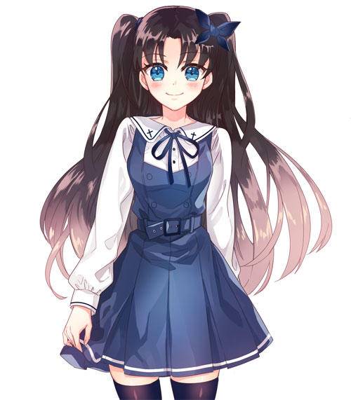 慵懒的动漫美少女双马尾萌妹纸(图7)