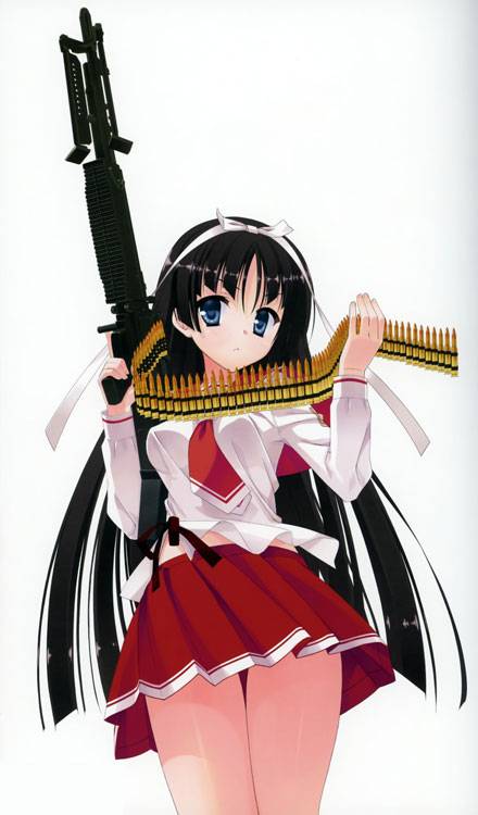 神社巫女星伽白雪美二次元图片(图6)