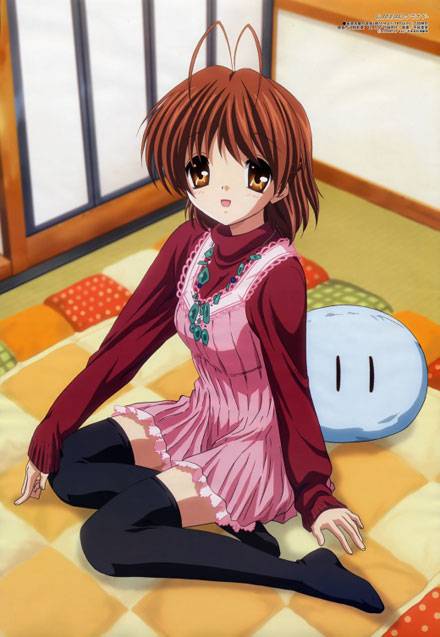 《CLANNAD》萌妹子古河渚二次元图片(图1)