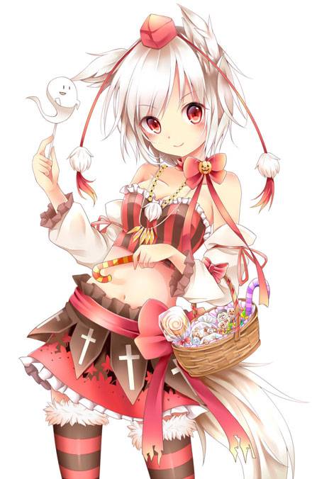 二次元万圣节美少女精美动漫图片(图7)