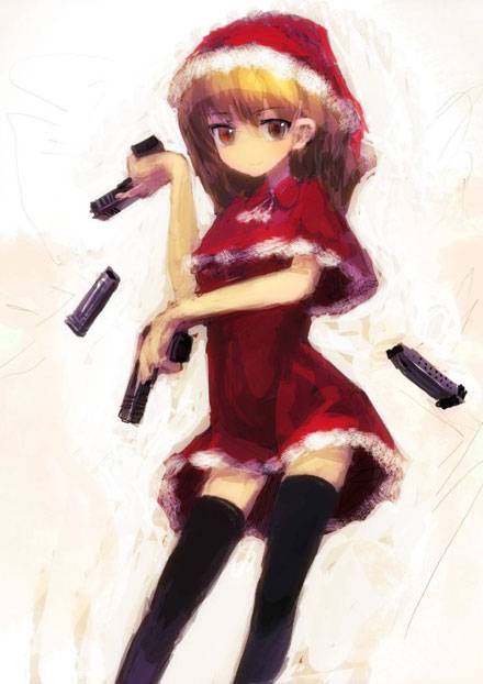 帅气枪械美少女美图(图2)