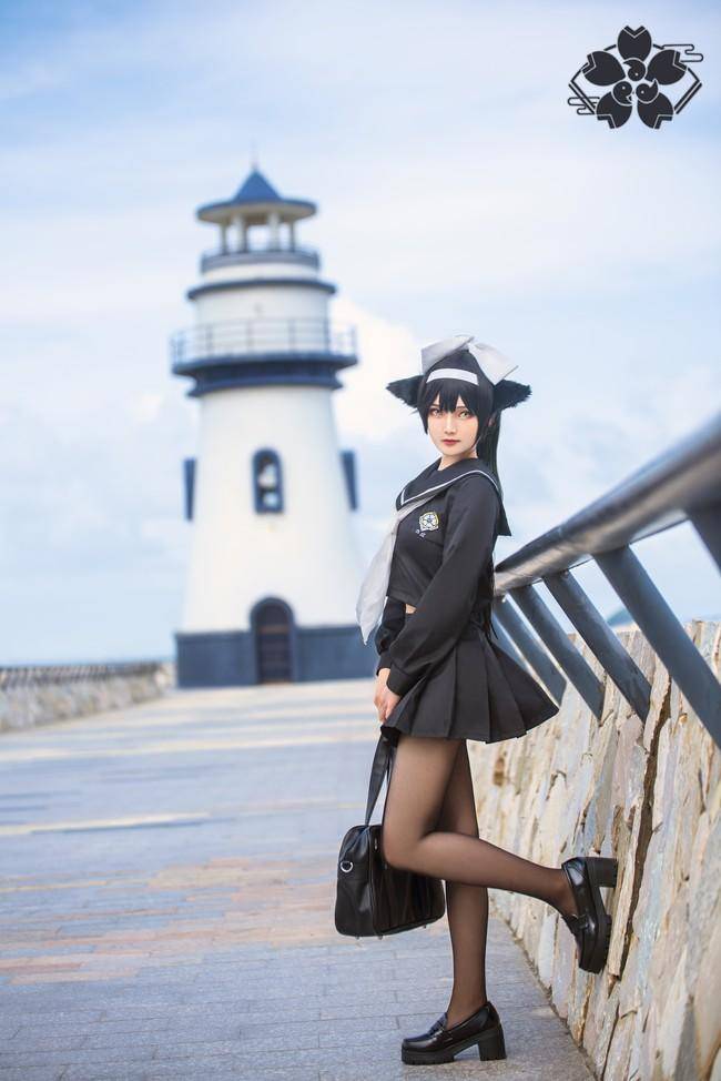 碧蓝航线 高雄獒cos Cn：戯言呱呱(图6)