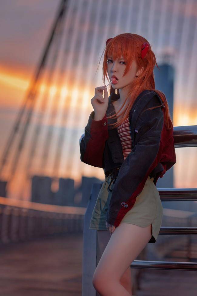新世纪福音战士 明日香cosplay   Cn：半半子(图1)