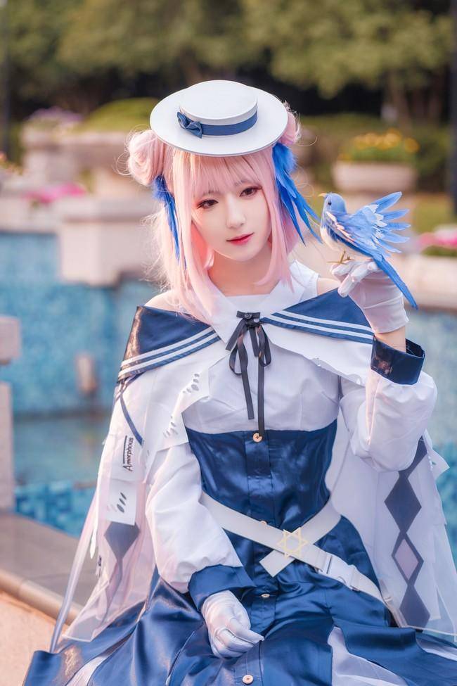 明日方舟 锡兰cosplay Cn：弥音音(图1)