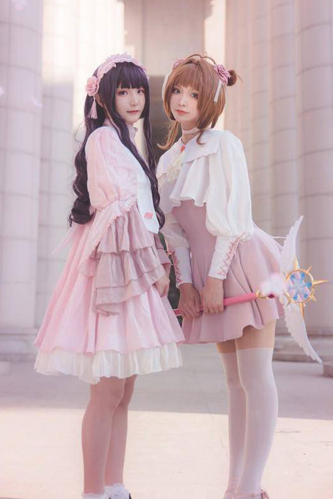 木之本樱 大道寺知世cosplay(图1)