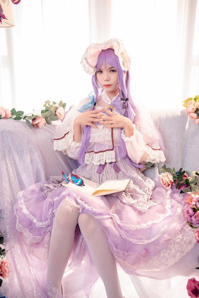 帕秋莉姆cosplay Cn：粉红草莓屁(图1)