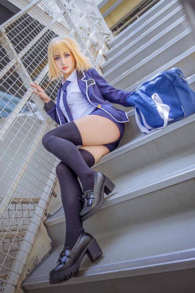 圣女贞德cosplay   Cn：哈娜酱(图1)