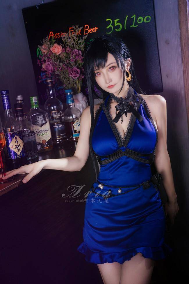 蒂法 御姐礼服   Cn：神本无尾(图2)