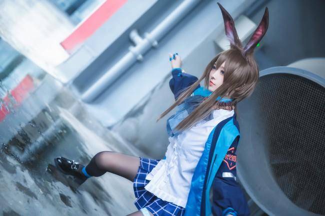 明日方舟 阿米娅cosplay Cn：玲珑(图5)