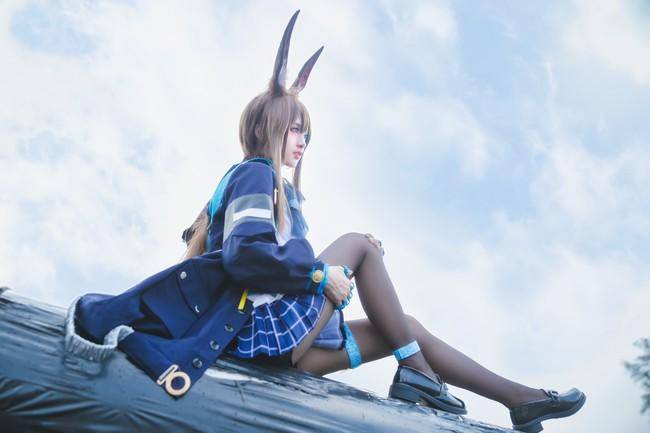 明日方舟 阿米娅cosplay Cn：玲珑(图6)