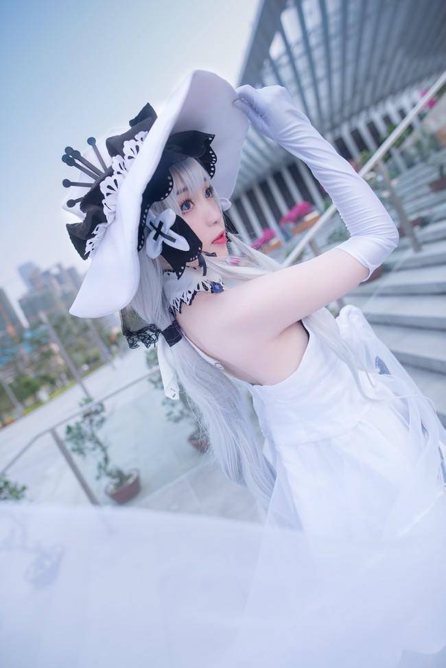 碧蓝航线 光辉cosplay Cn：A_月姬(图5)