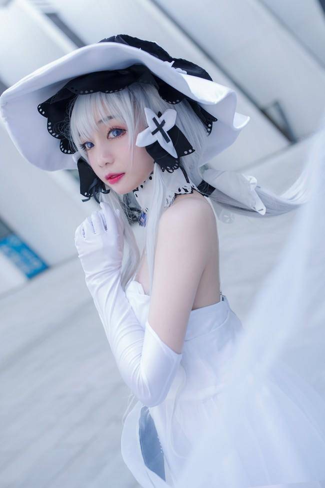 碧蓝航线 光辉cosplay Cn：A_月姬(图3)