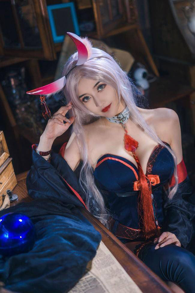明日方舟 远山cosplay Cn：露兒大魔王(图2)