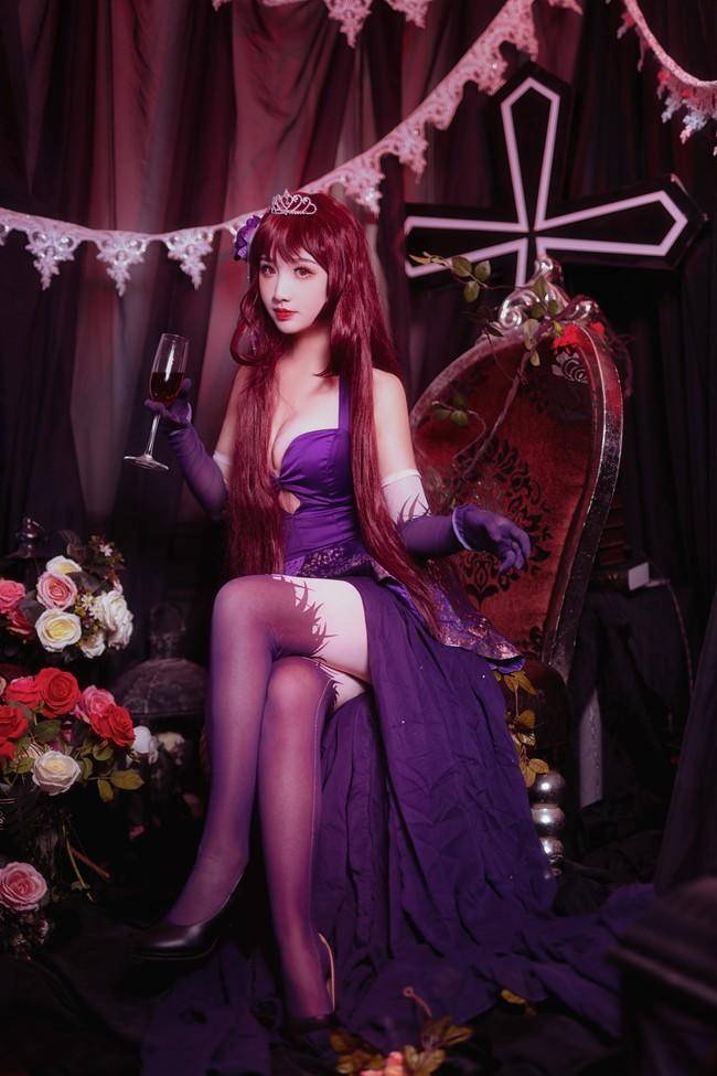 斯卡哈cosplay Cn：Unki_夏儿(图1)