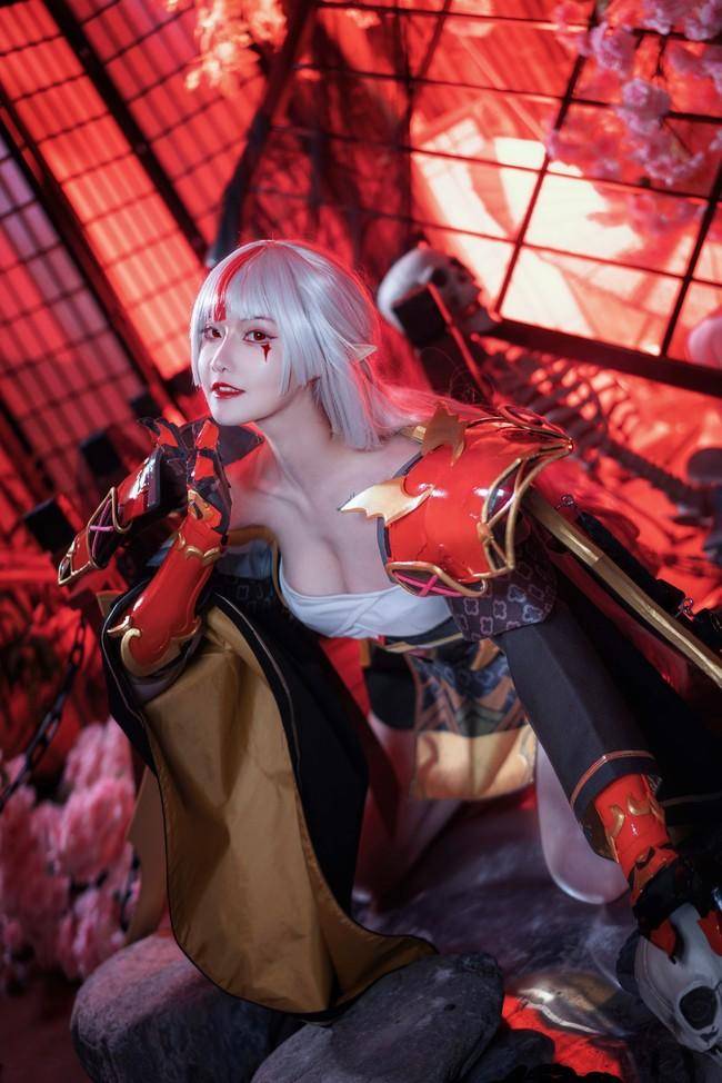 阴阳师 吸血姬cosplay Cn：露兒(图3)