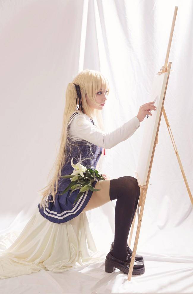 英梨梨cos Cn：花柒(图5)