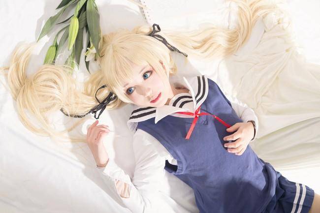 英梨梨cos Cn：花柒(图9)
