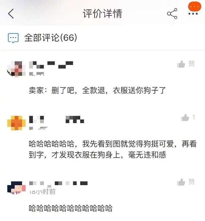 让卖家崩溃的买家秀，而且买家给的还是“好评”(图2)