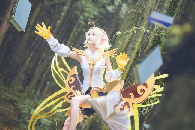 王者荣耀 孙膑cosplay Cn：甲涟鱼鱼(图3)