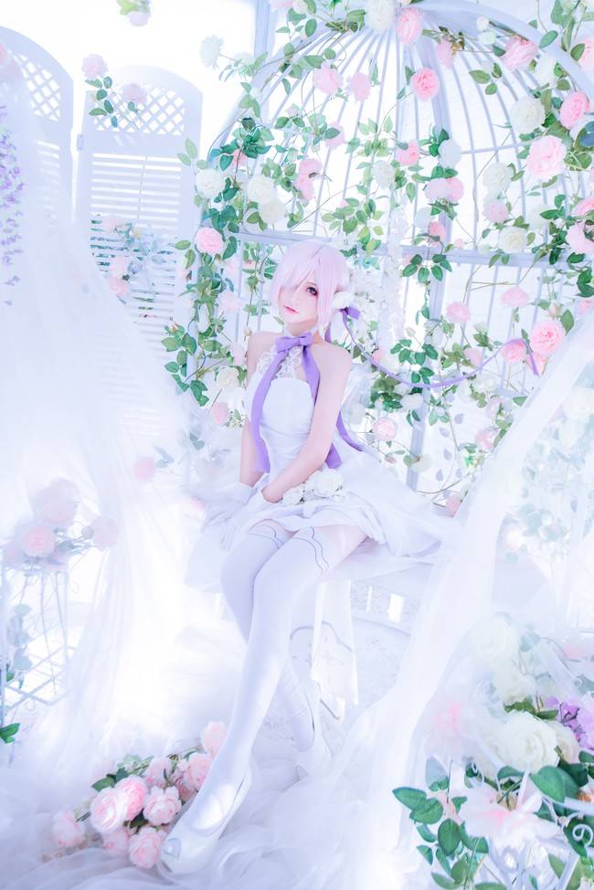 玛修cosplay cn:淼唯Jaune 摄影：馒头(图2)