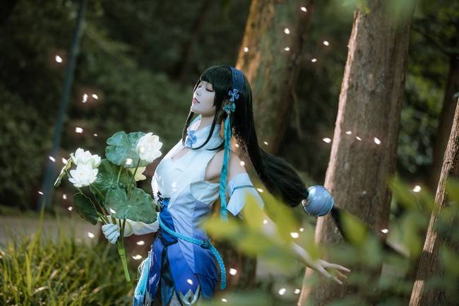西施cosplay Cn：戚顾儿 摄影：菠蘿Boge(图7)