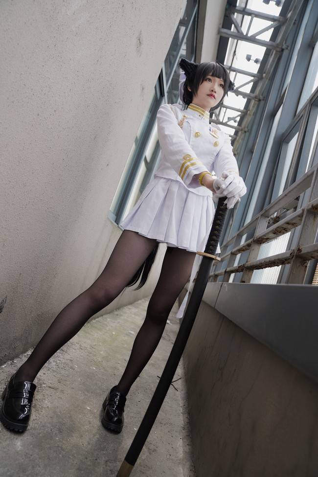 碧蓝航线 高雄獒cosplay Cn：三笑(图1)