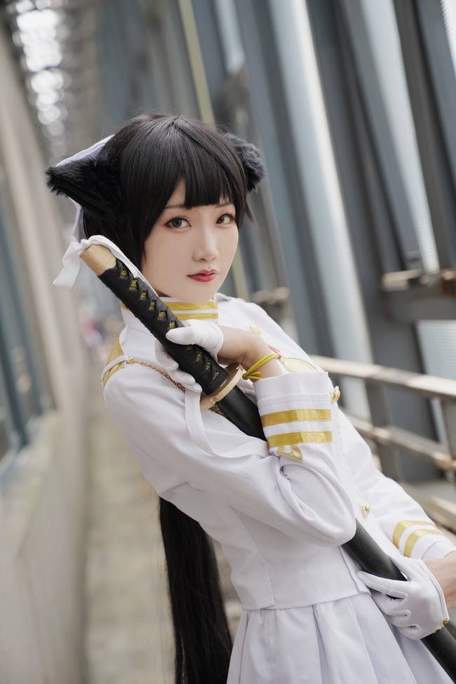 碧蓝航线 高雄獒cosplay Cn：三笑(图3)