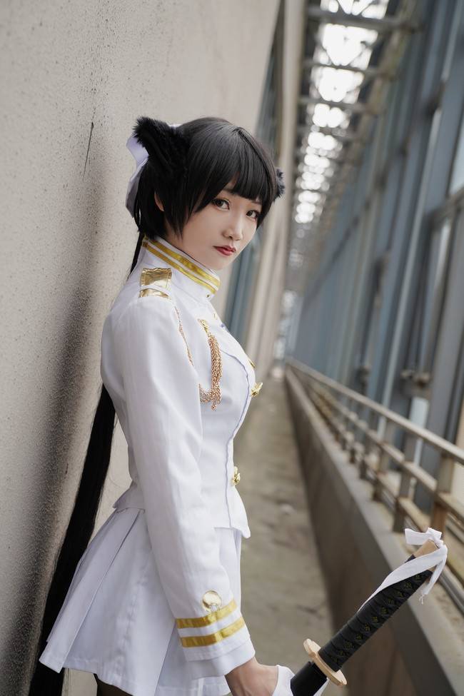 碧蓝航线 高雄獒cosplay Cn：三笑(图4)
