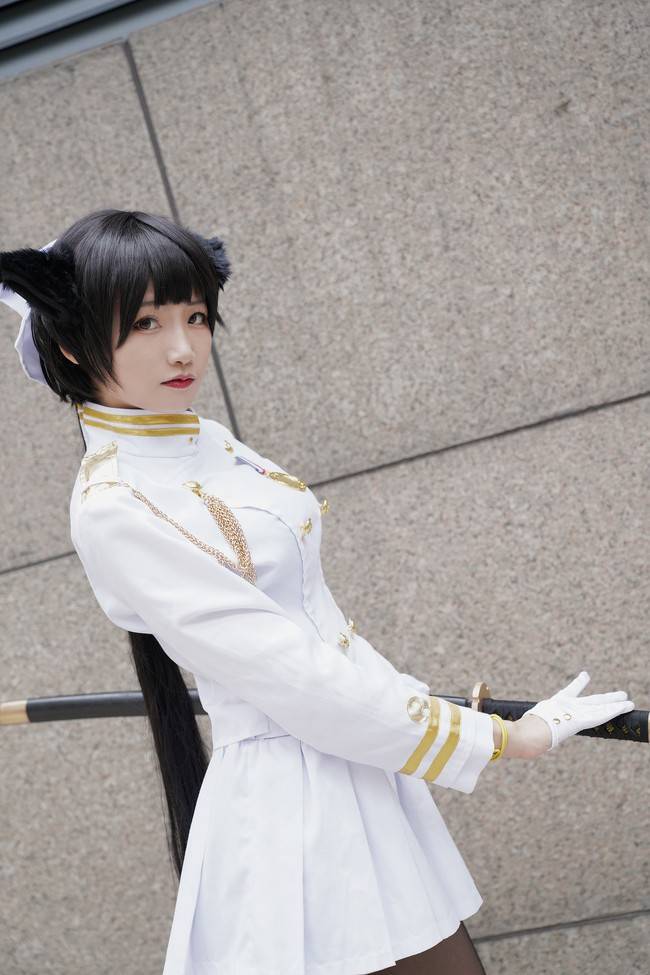 碧蓝航线 高雄獒cosplay Cn：三笑(图5)