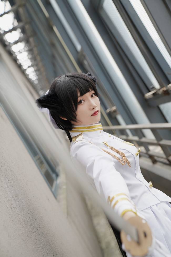 碧蓝航线 高雄獒cosplay Cn：三笑(图6)