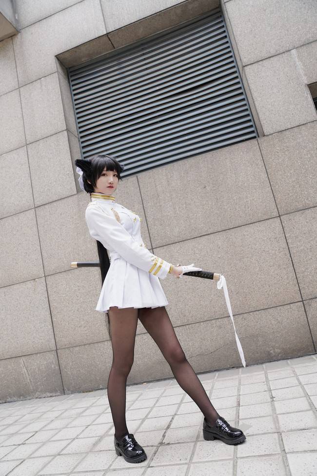 碧蓝航线 高雄獒cosplay Cn：三笑(图7)