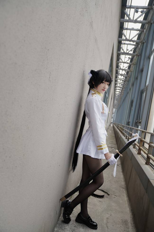 碧蓝航线 高雄獒cosplay Cn：三笑(图8)