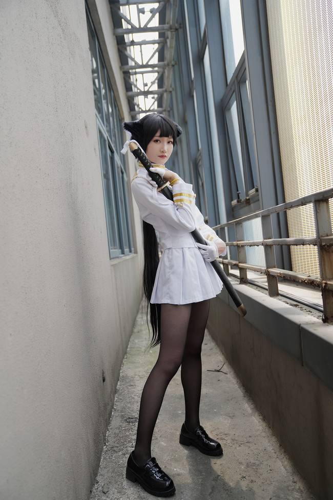 碧蓝航线 高雄獒cosplay Cn：三笑(图11)