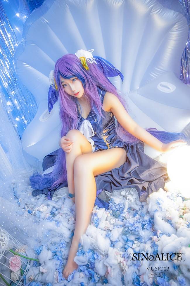 人鱼姬cosplay Cn：茕欢(图9)