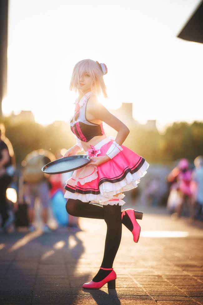 玛修cosplay Cn：芝士不想被吃(图3)