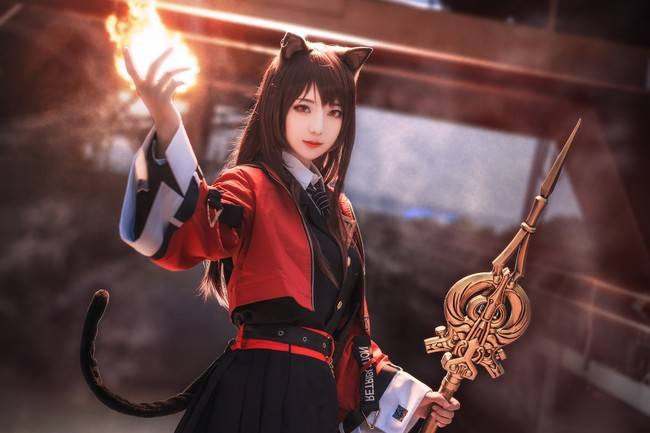 明日方舟 天火cosplay Cn：弥音音ww(图13)