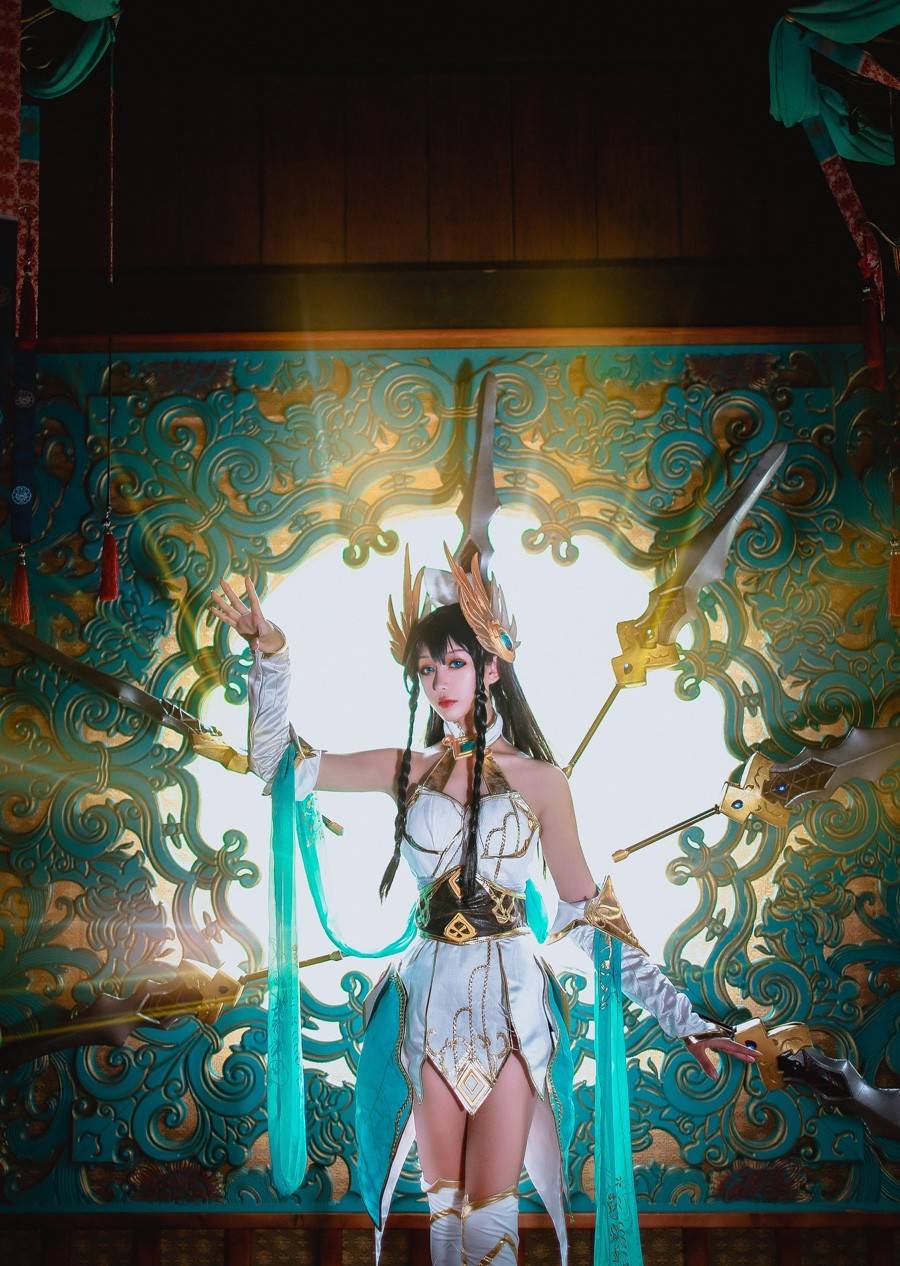 英雄联盟 艾瑞莉娅cosplay Cn：欣欣nb(图13)