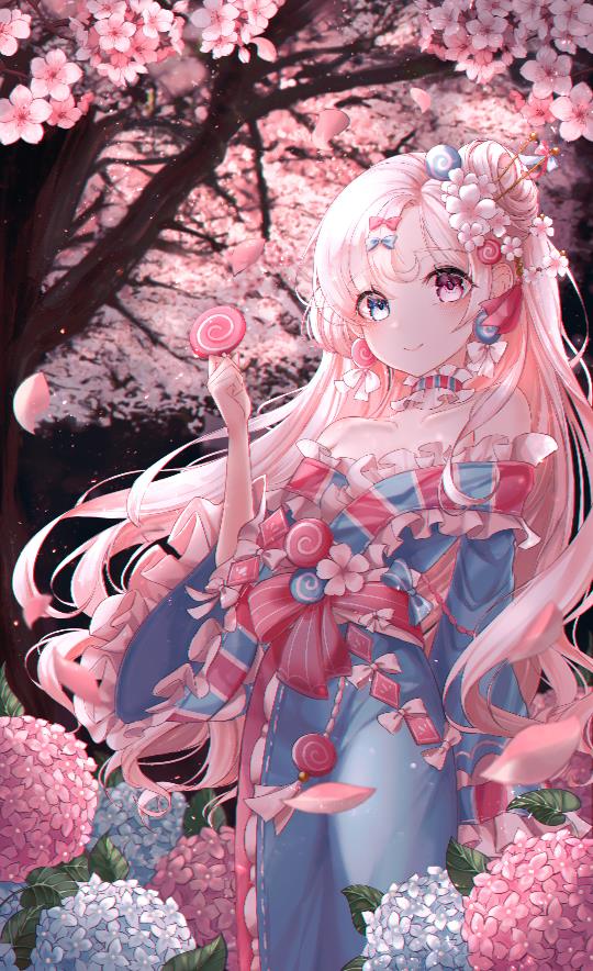 [Pixiv精选]艳丽色彩。印象深刻的粉色插画特辑(图2)