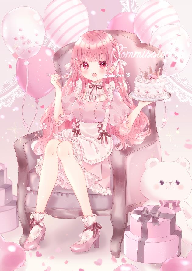[Pixiv精选]艳丽色彩。印象深刻的粉色插画特辑(图5)