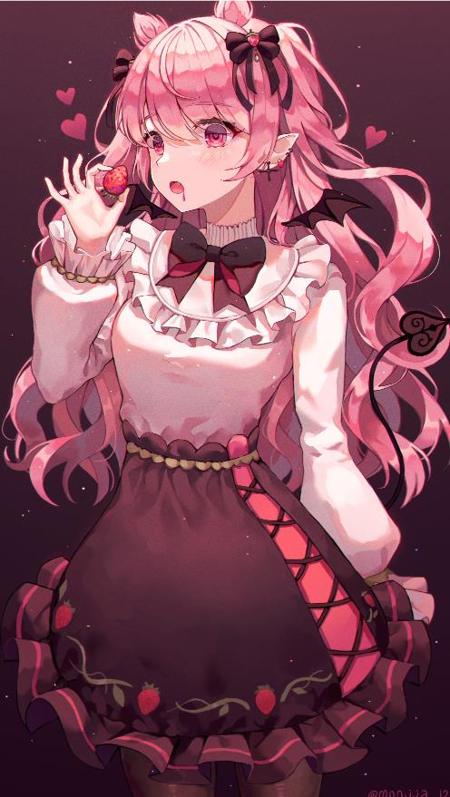 [Pixiv精选]艳丽色彩。印象深刻的粉色插画特辑(图9)