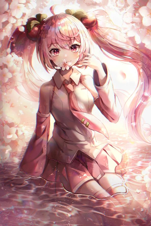 [Pixiv精选]艳丽色彩。印象深刻的粉色插画特辑(图6)
