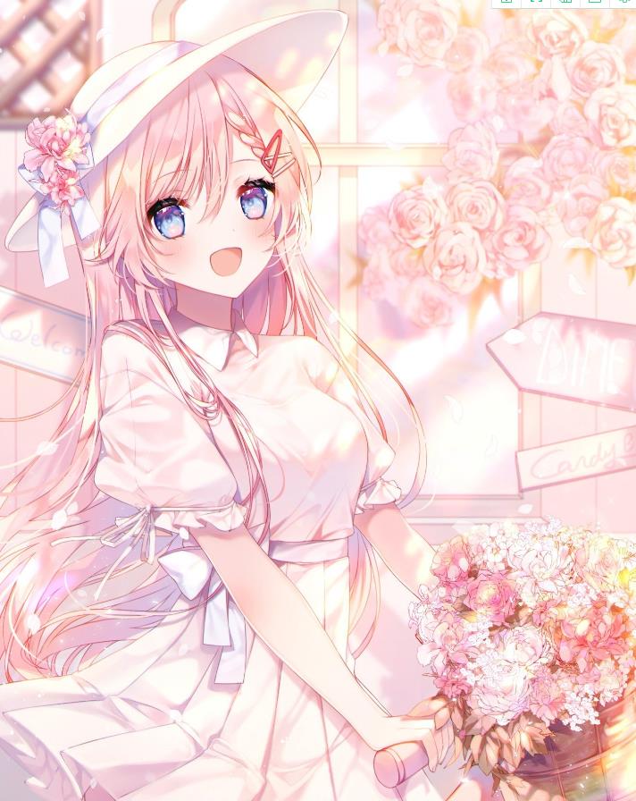 [Pixiv精选]艳丽色彩。印象深刻的粉色插画特辑(图8)