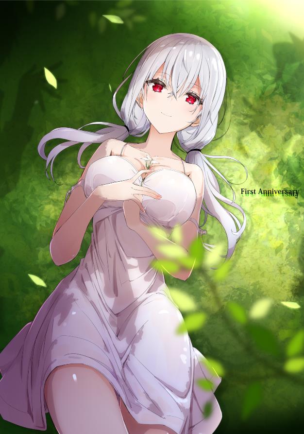 [Pixiv精选]慵懒表情好性感♡仰躺女孩插画特辑(图3)
