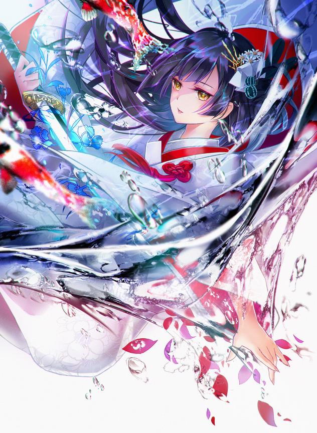 [Pixiv精选]六月新娘的和服。白无垢插画特辑(图1)